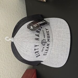 Dirty Hands Clean Money snapback hat